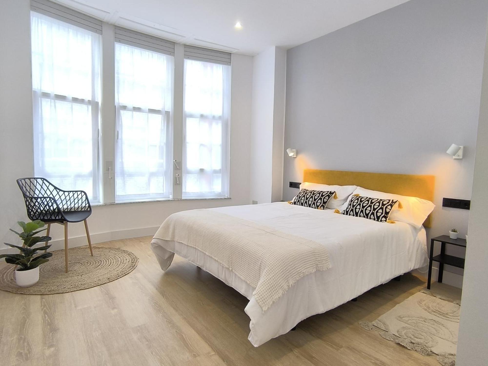 Magdalena Pleno Centro Apartment Ferrol Bagian luar foto